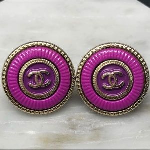 Upcycled Button Earrings